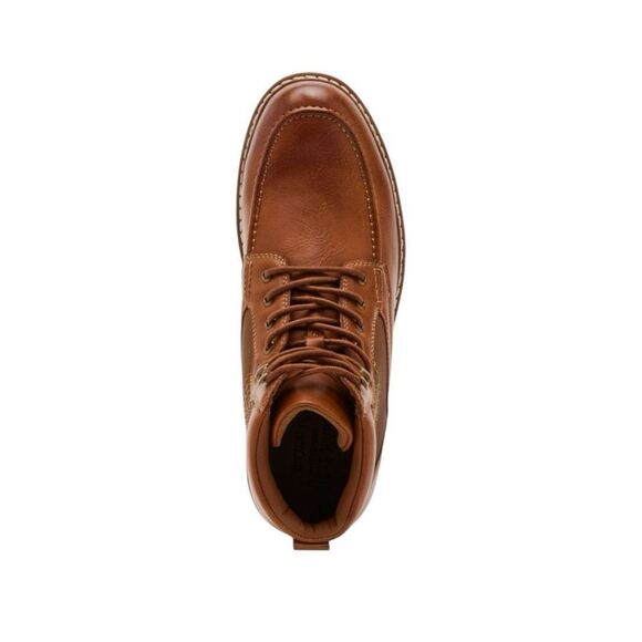 Steve Madden Men's Bleeker Boot Color Cognac Size 9 - Picture 6 of 15